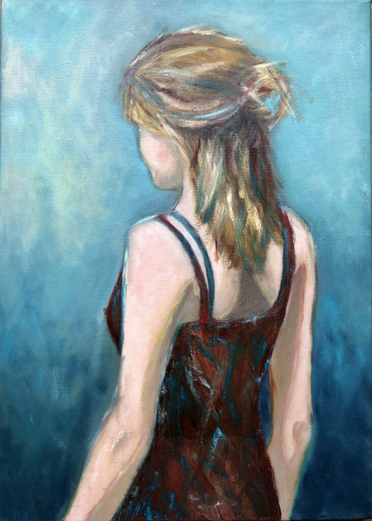 SUN II - oil on canvas - 50x70 cm